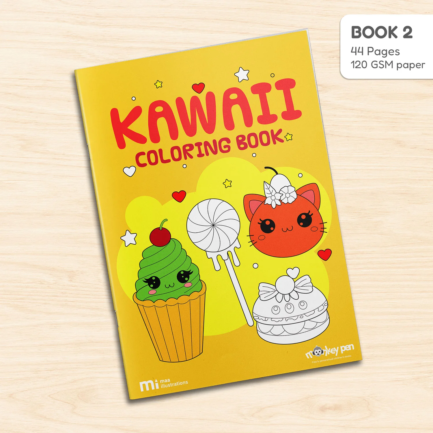Jumbo Coloring Book Bundle - 5 Themed Printed Books + Free Coloring Pencils Set + Free Shipping - The Perfect Gift for Kids! - Image 9