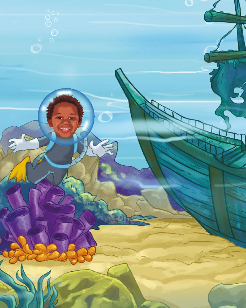 Me and The Sea | Personalised Children Book - Image 12