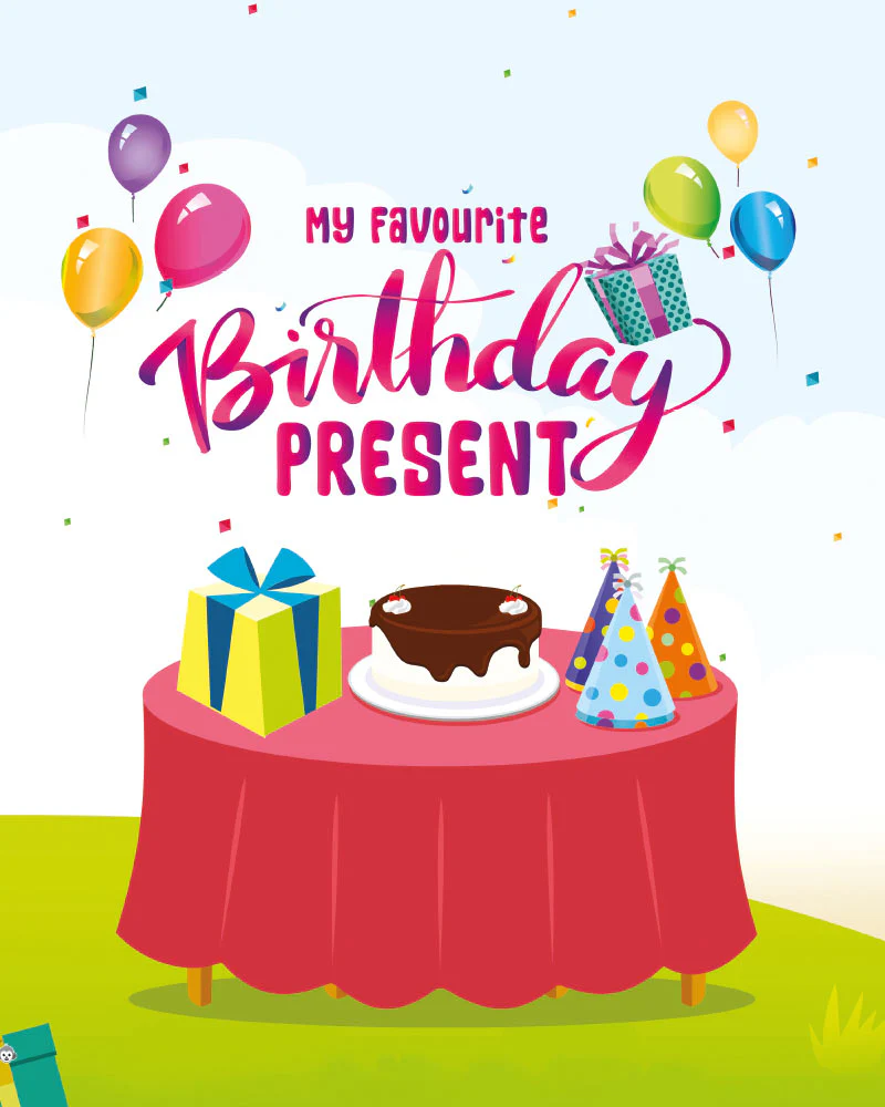 My Favorite Birthday Present | Personalised Children Book - Image 2